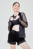 Shorts Frescos Negros
