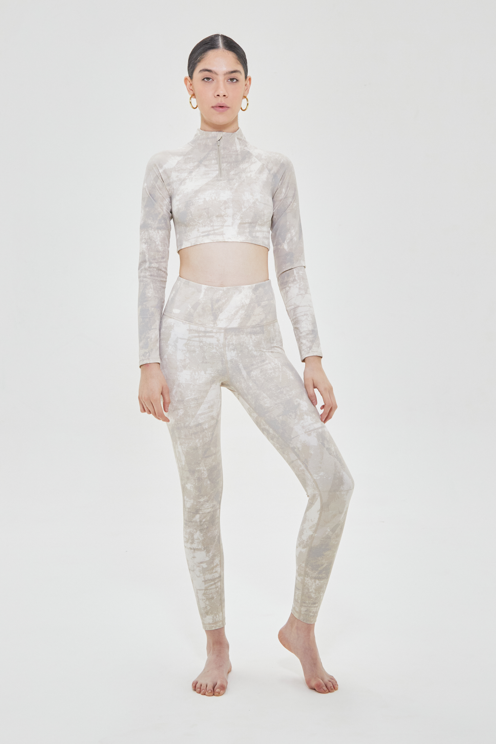 Chamarra Marmol Cropped