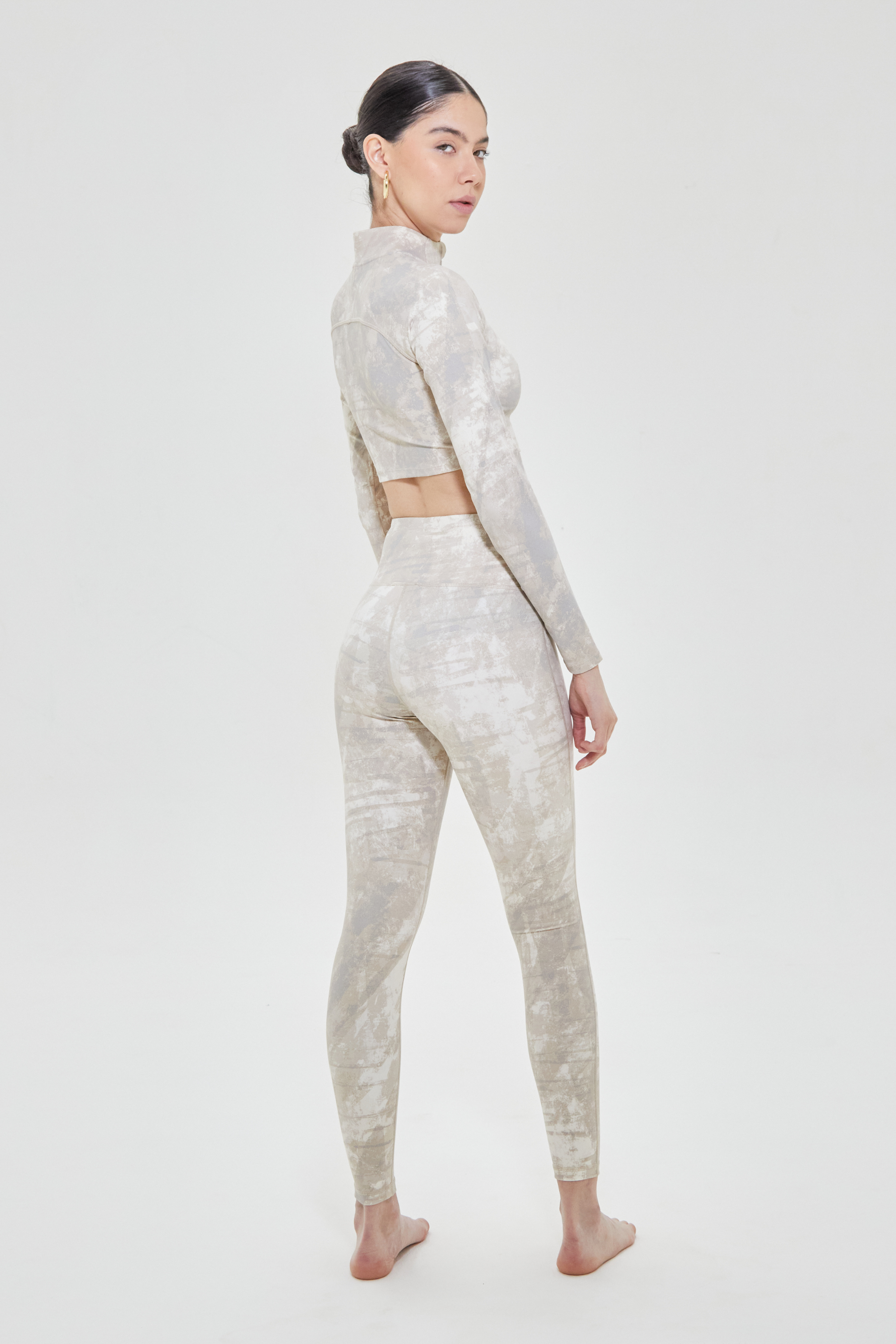 Chamarra Marmol Cropped