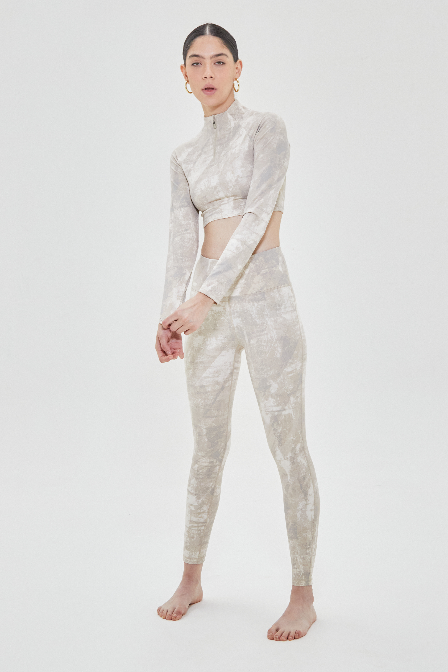 Chamarra Marmol Cropped