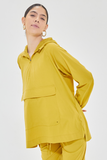 Chamarra Cómoda Amarilla
