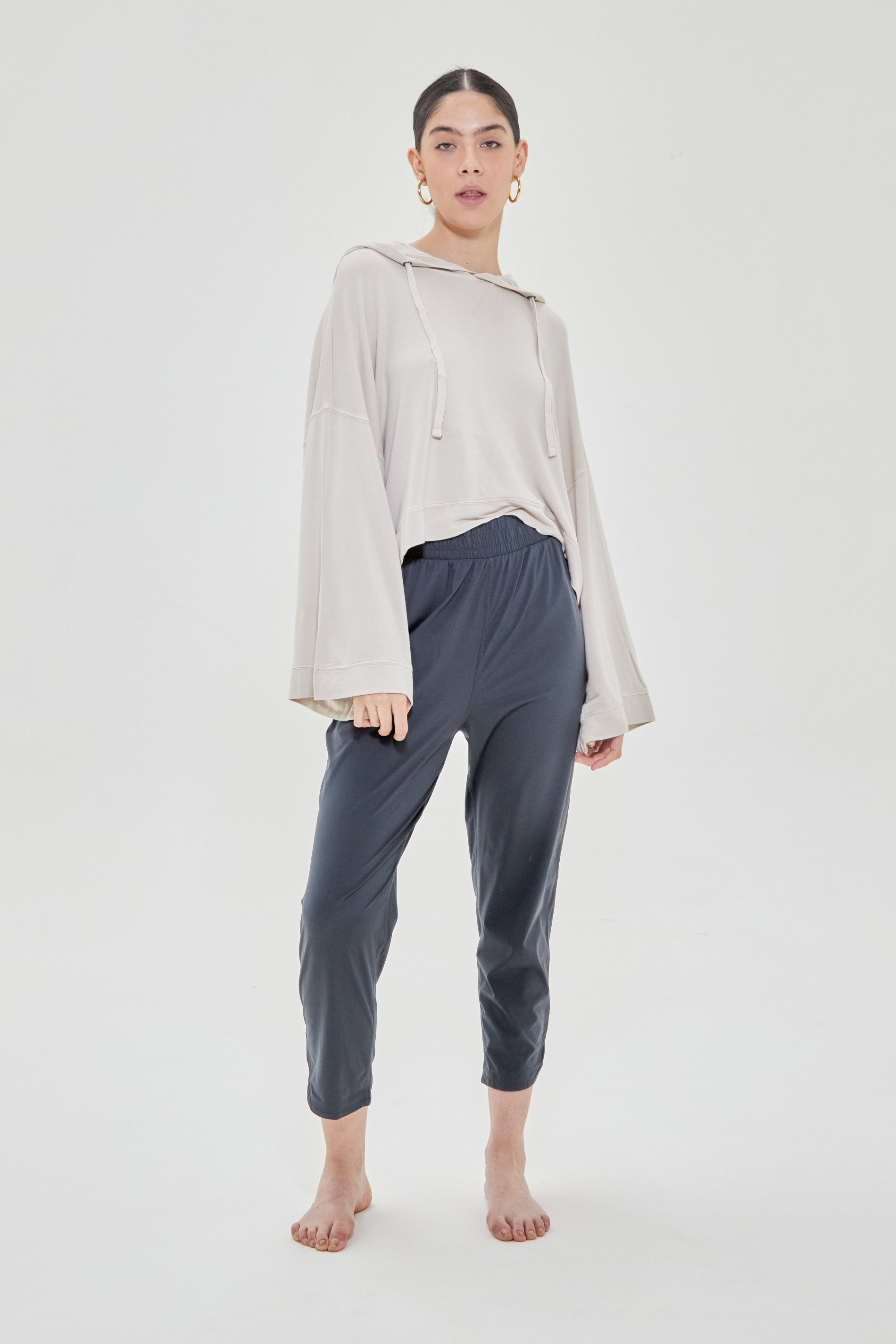 Sudadera Acampanada Cropped