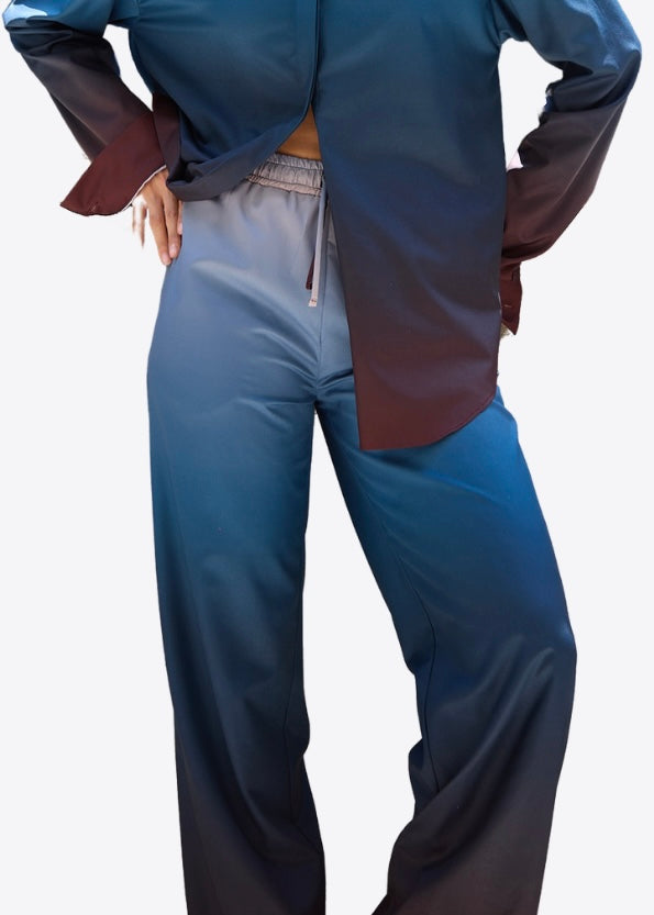 Coolest Gradient Pants Burgundy