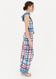 Red Plaid Cover Up