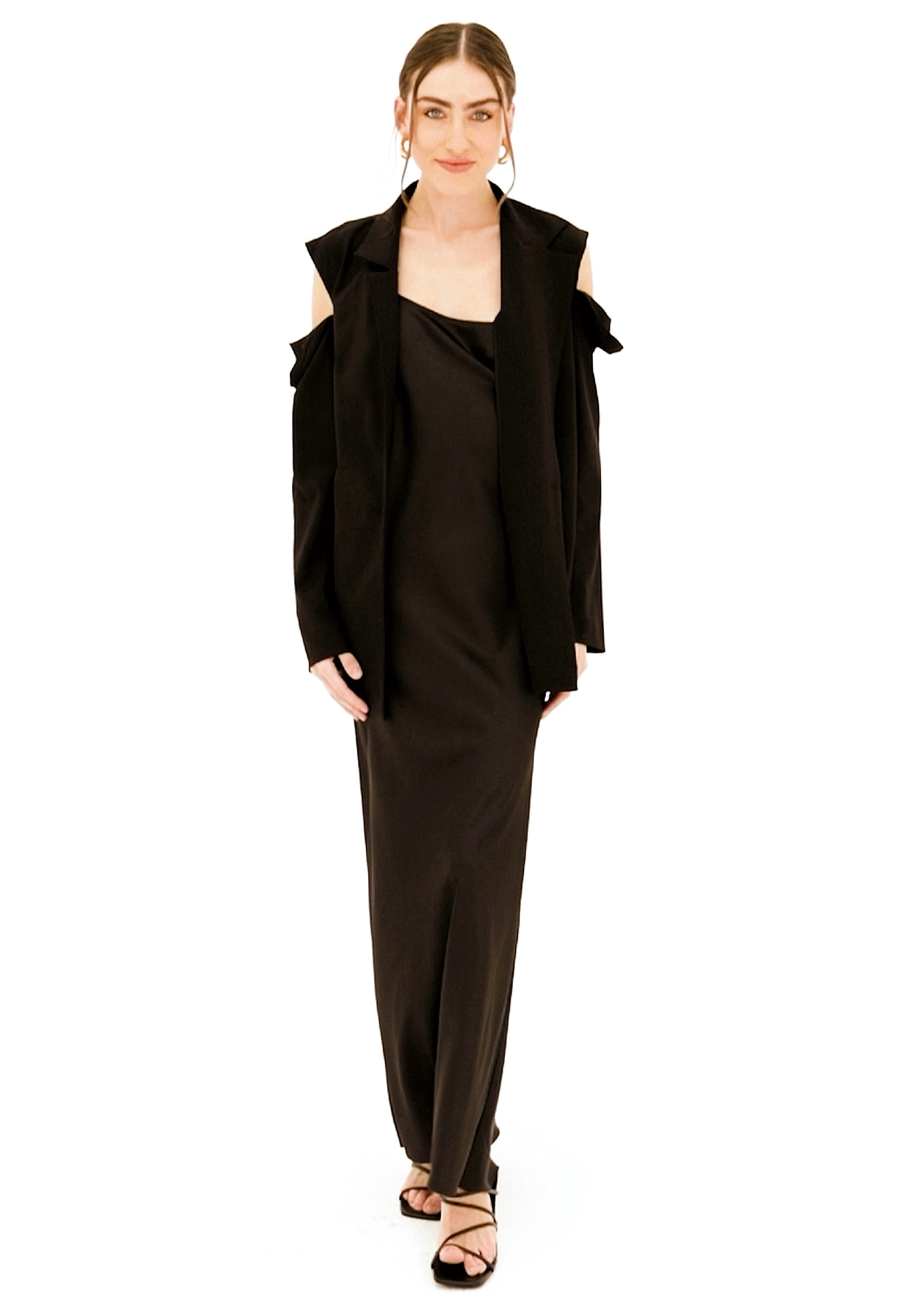 Off Shoulder Blazer