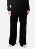 Knitted Black Pants