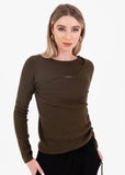 Side Ruched Top