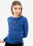 Side Ruched Top