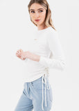 Side Ruched Top