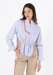 Blue Orange Shirt
