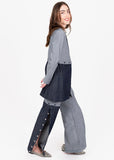 Denim Convertible Pants (PRE- ORDER)