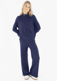 Knitted Turtle Neck Set