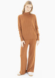 Knitted Turtle Neck Set