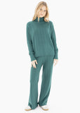 Knitted Turtle Neck Set