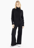 Knitted Turtle Neck Set