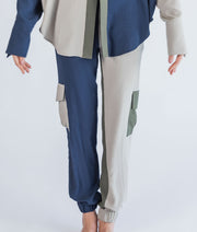 Color Blocking Pants