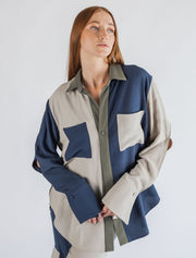 Color Blocking Shirt