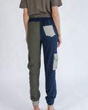 Cargo pants fácil de combinar y versátil para tu día a día con bolsas en los costados. Con colores beige, verde y azul marino  